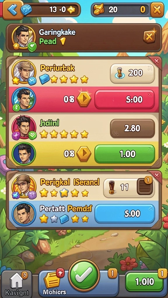567luck - Tampilan utama aplikasi dengan desain yang menarik.