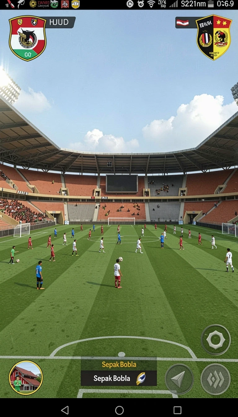 92glory - Tangkapan layar menampilkan interaksi antar pemain dalam mode multiplayer.