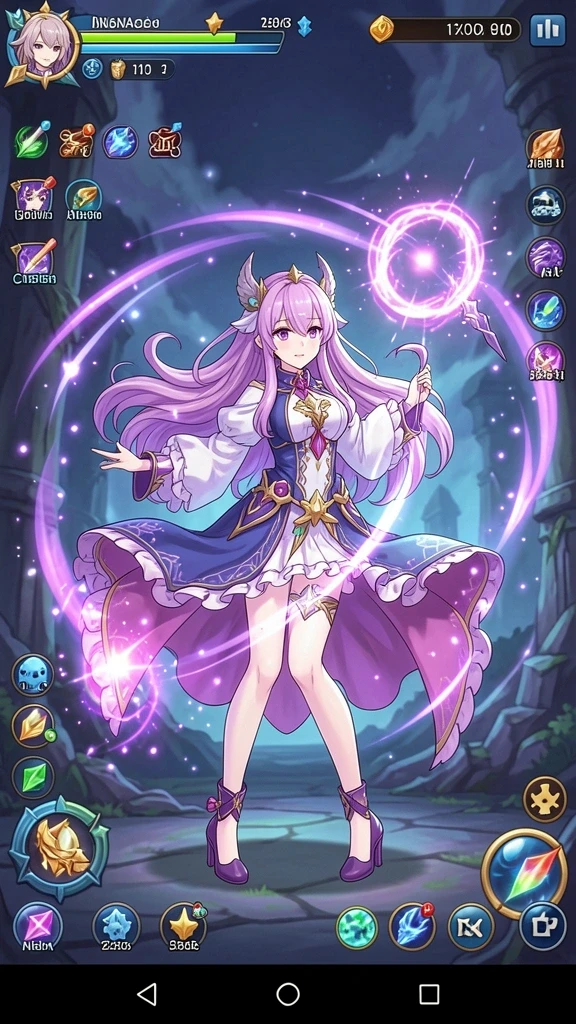 adi99 - Screenshot menampilkan level pertama dengan desain yang menarik.
