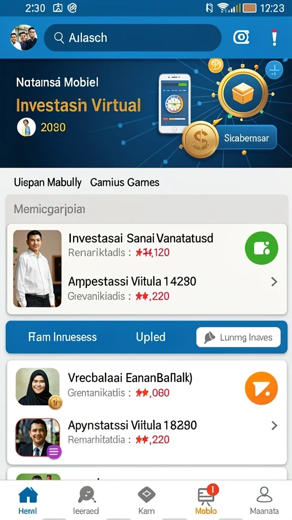 bos5000 - Tampilan antarmuka yang intuitif dan user-friendly.