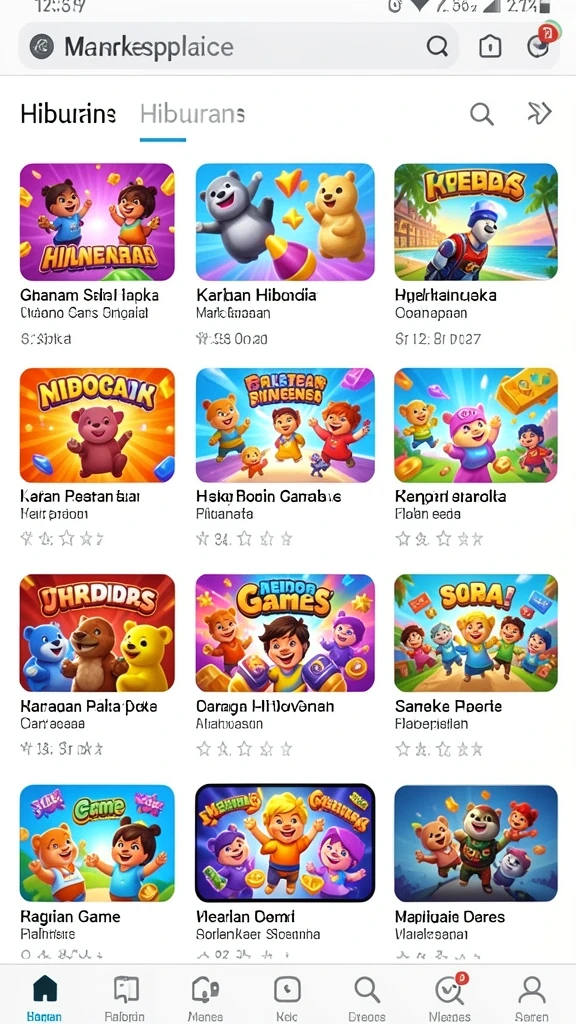 gogorummy - Tampilan antarmuka pengguna yang menarik dan mudah dimengerti.