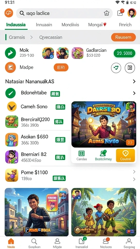 hanabi88 - Karakter dengan desain unik dan menarik.