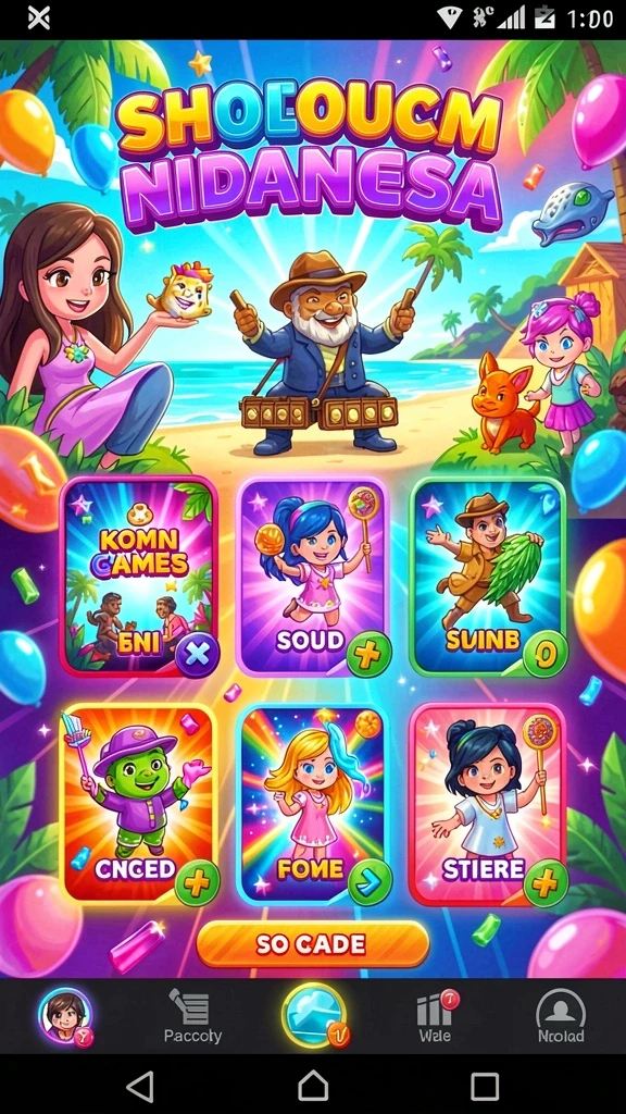 kingslot - Tampilan antarmuka yang menarik dan user-friendly.