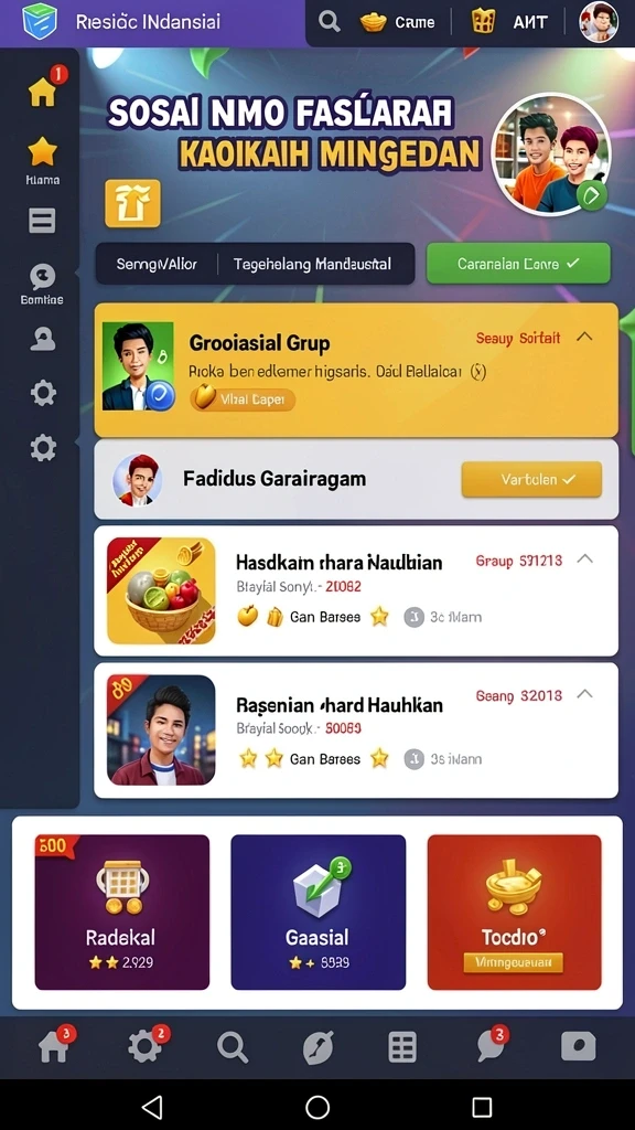 mr888 - Menu kustomisasi yang memudahkan pengaturan karakter.